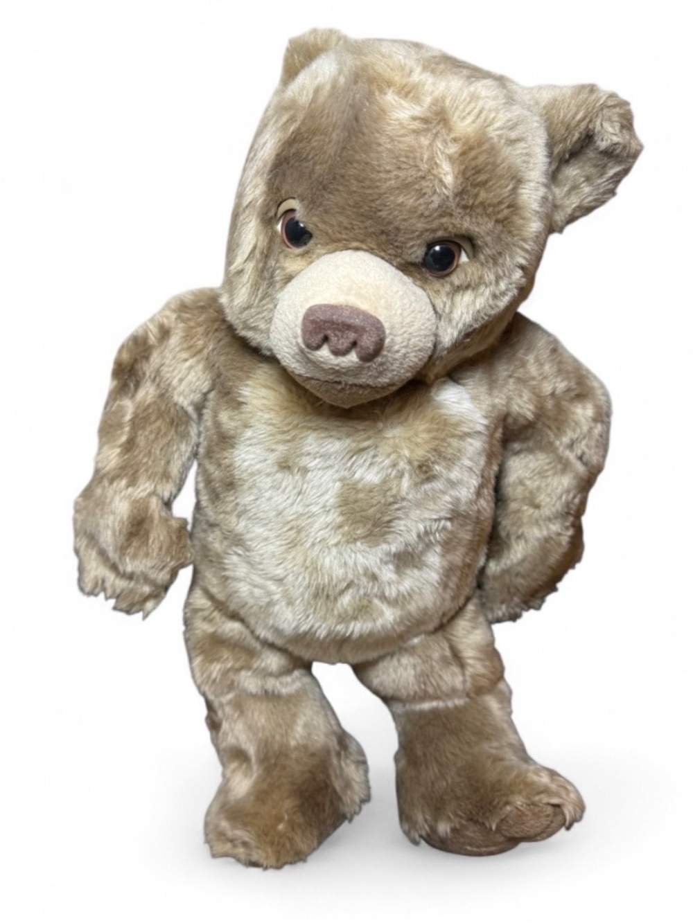 Vintage Little Bear Maurice Sendak Talking Plush Bear 15in Brown Beige 1999